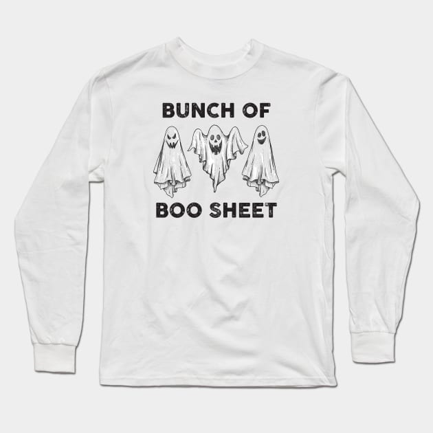 Bunch of Boo Sheet Long Sleeve T-Shirt by TipsyCurator